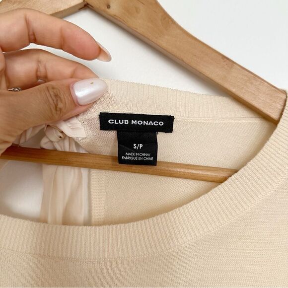 Club Monaco Pullover Wool SilK Blend Sweater - Picture 4 of 7